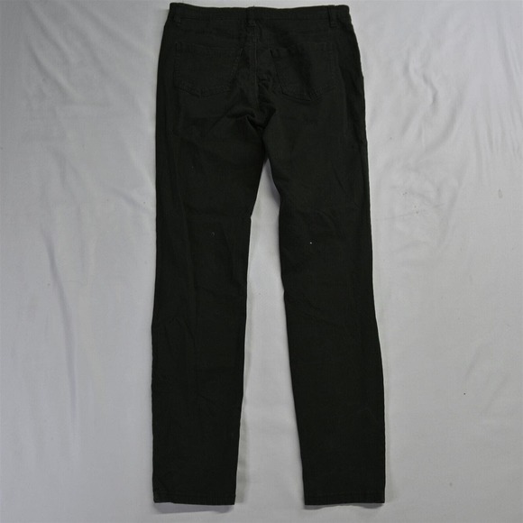 Buffalo David Bitton 2 / 26 Hope Mid Rise Skinny Dark Green Denim Womens Jeans - Picture 7 of 7